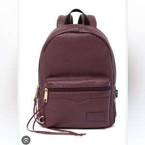 Rebecca Minkoff Burgundy Backpack Bag